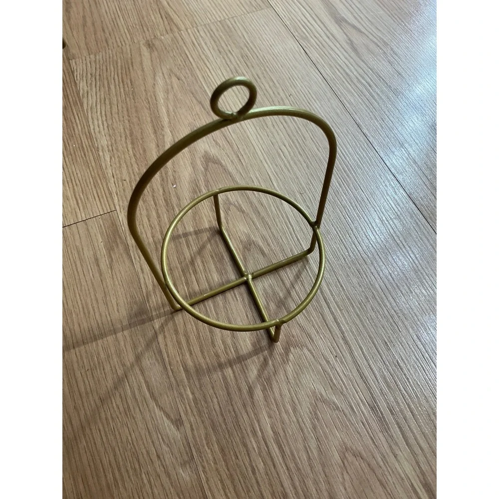 Gold Metal Wire Holder‎ Stand Display Wedding Birthday Party Decor